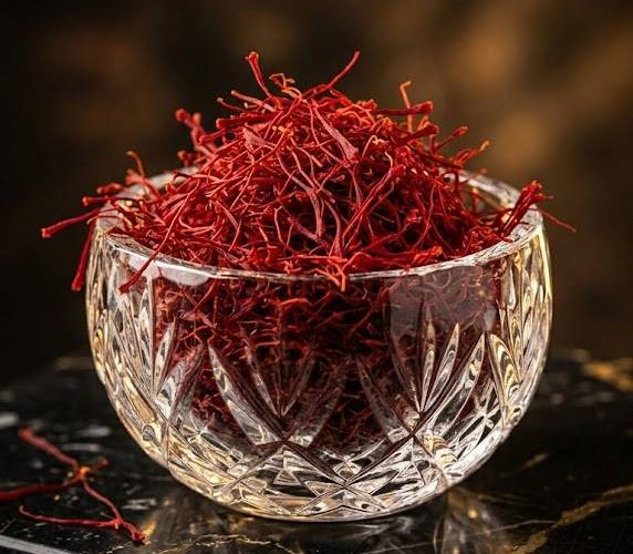 Premium Persian saffron threads featured on the Chef Saffron blog