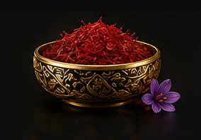 Pure Negin Saffron threads from Iran