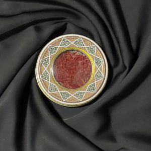 خرید زعفران هدیه با بستهبندی سنتی خاتم